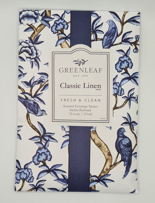 CLASSIC LINEN - SACCHETTO PROFUMATO - GREENLEAF
