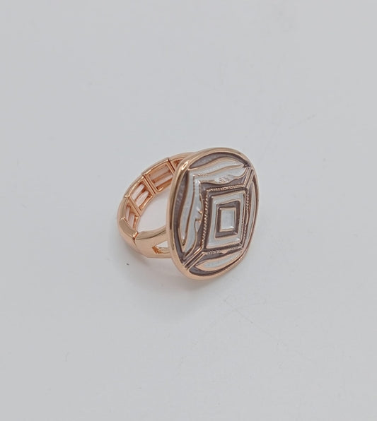 ANELLO CIRCOLARE ROMBO - ETHNIC CHIC - ALEXARTE