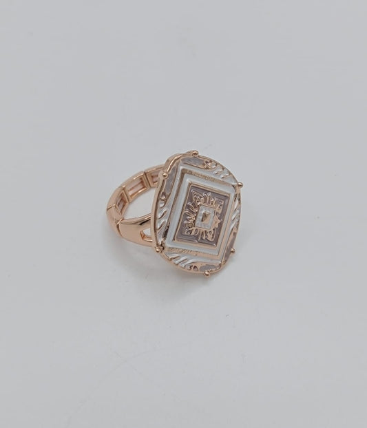 ANELLO MOSAICO OVALE - ETHNIC CHIC - ALEXARTE