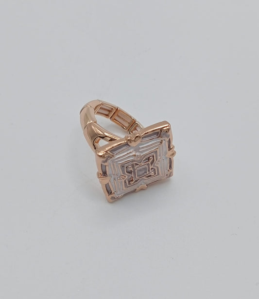 ANELLO MOSAICO ROMBO - ETHNIC CHIC - ALEXARTE
