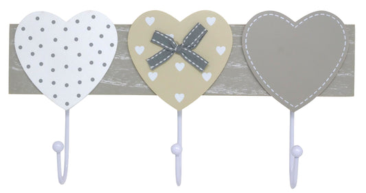 APPENDINO CUORICINI 3 POSTI - NUVOLE DI STOFFA