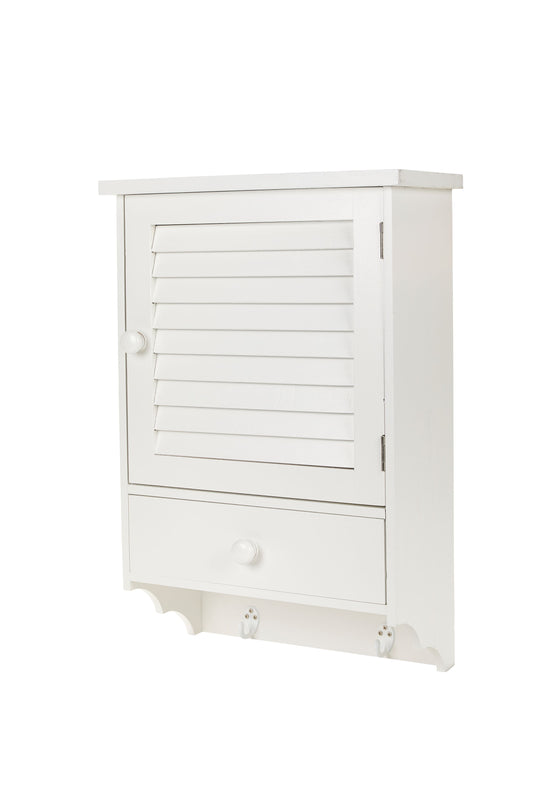 ARMADIETTO LEGNO BIANCO - NUVOLE DI STOFFA