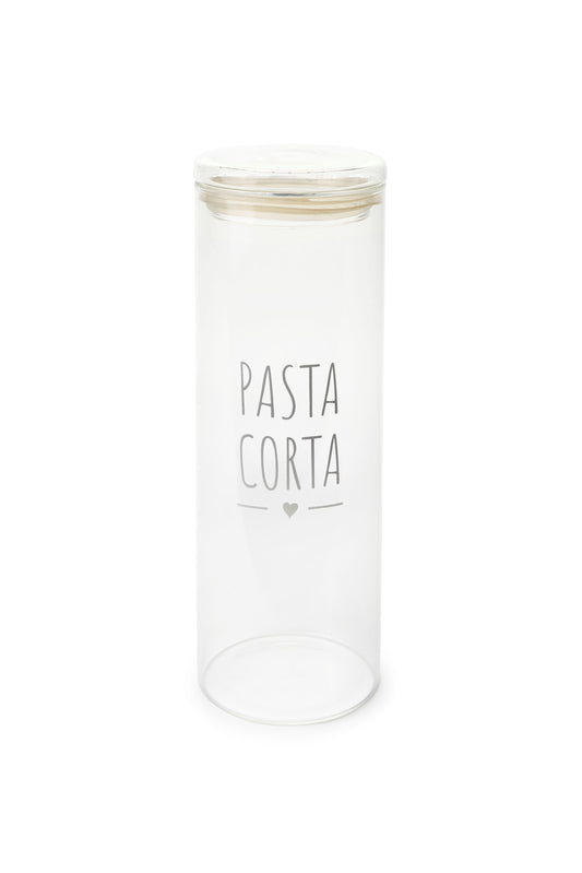 BARATTOLO BOROSILICATO - PASTA CORTA - NUVOLE DI STOFFA