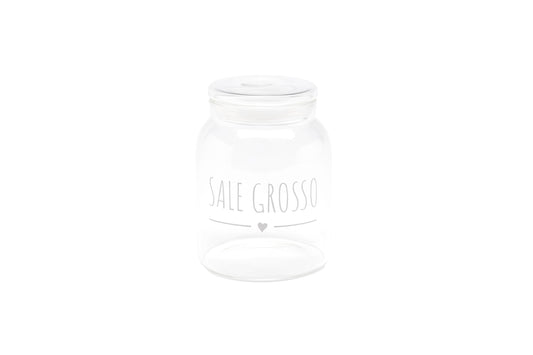 VASO BOROSILICATO - SALE GROSSO - NUVOLE DI STOFFA