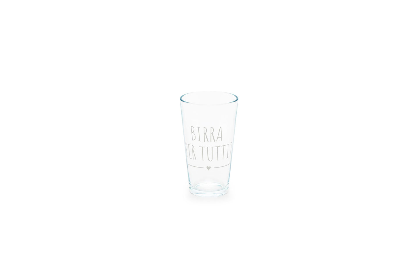 BICCHIERE BIRRA - BIRRA PER TUTTI - NUVOLE DI STOFFA
