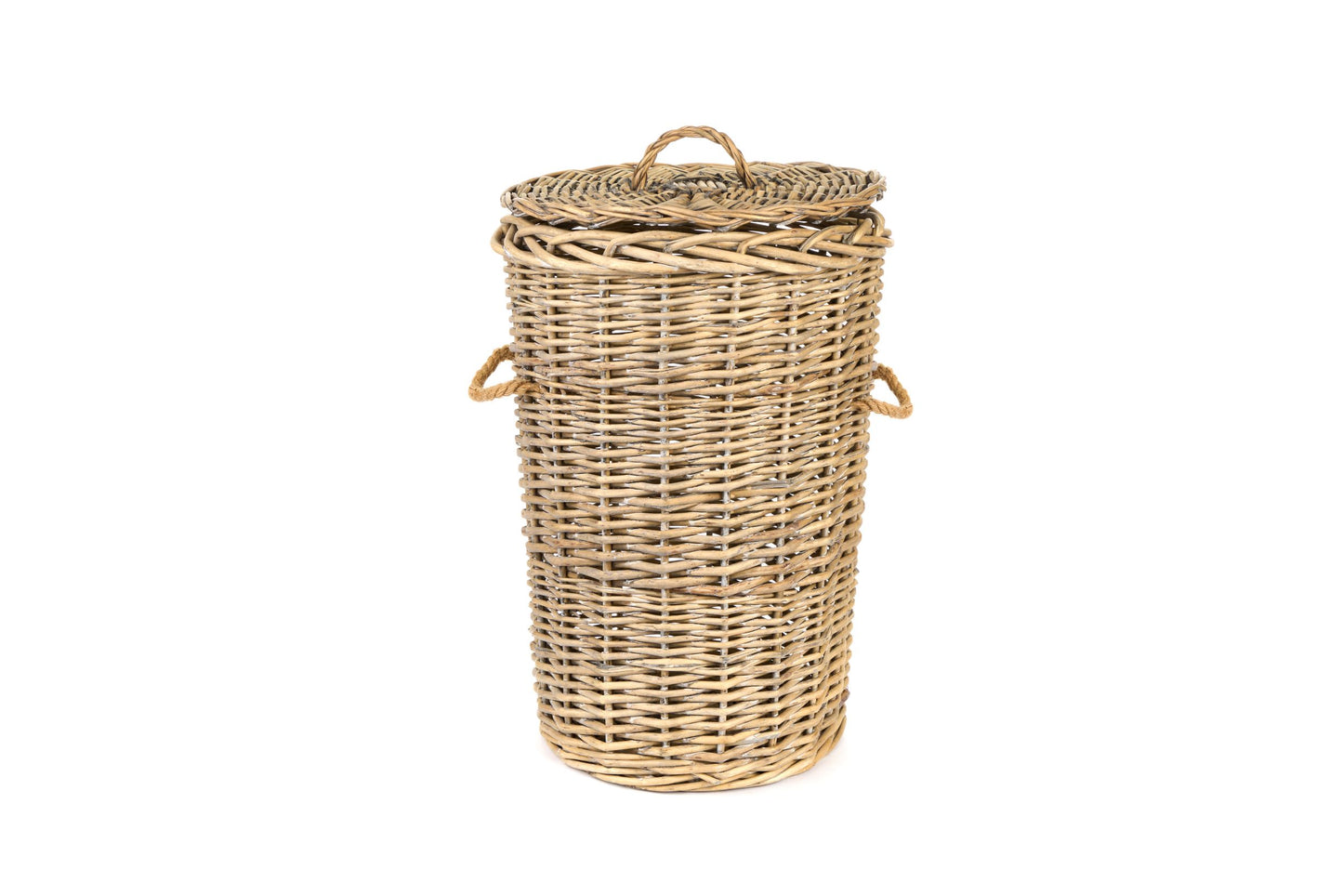 CESTO VIMINI CON COPERCHIO - NUVOLE DI STOFFA