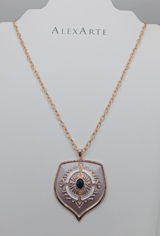 COLLANA SCUDO EYE - ETHNIC CHIC - ALEXARTE