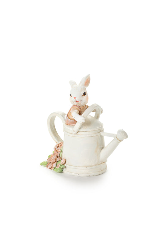 CONIGLI IN RESINA - NUVOLE DI STOFFA