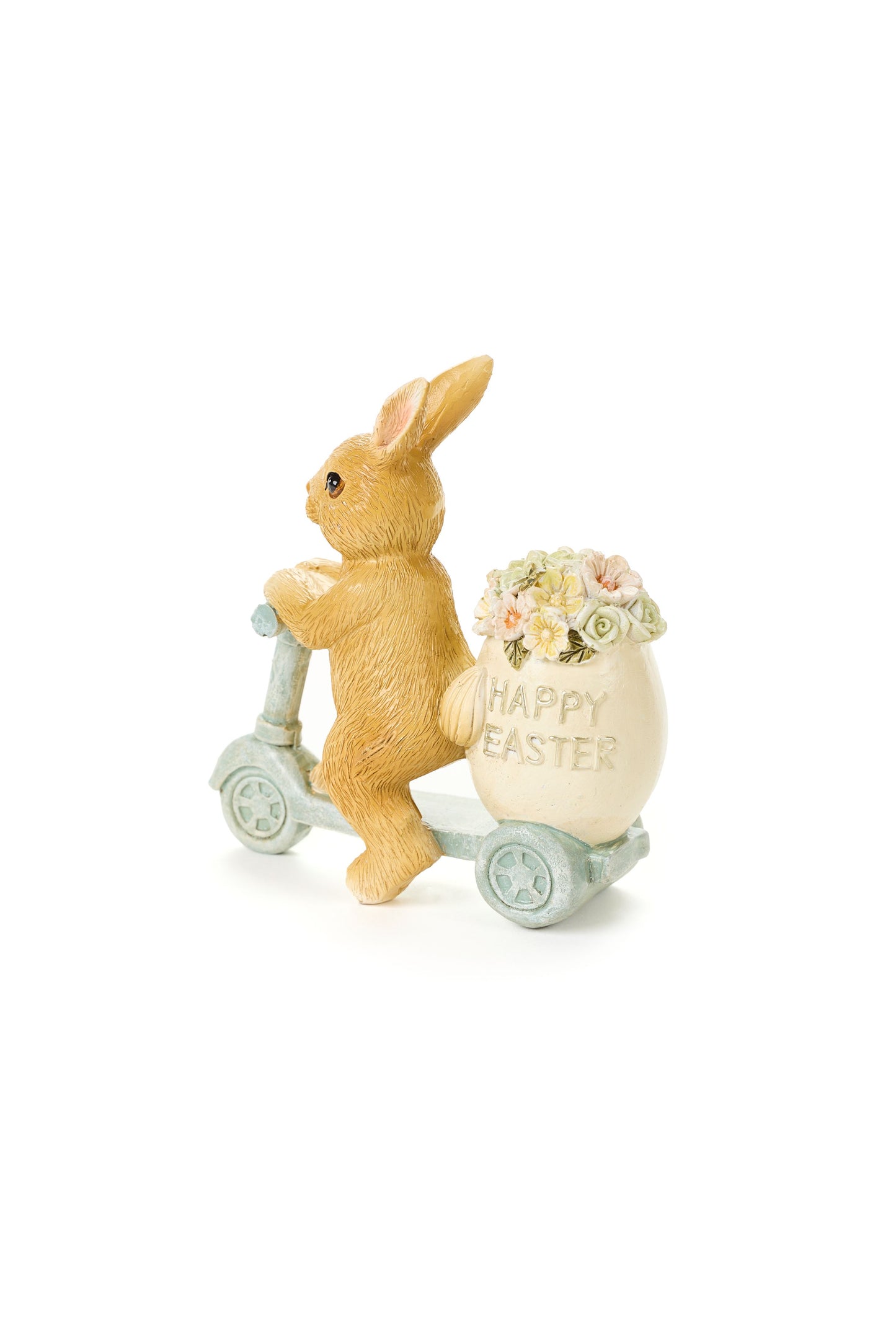 CONIGLIO IN RESINA - NUVOLE DI STOFFA