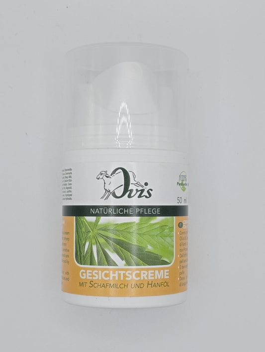 CREMA VISO - OVIS - OLIO DI CANAPA