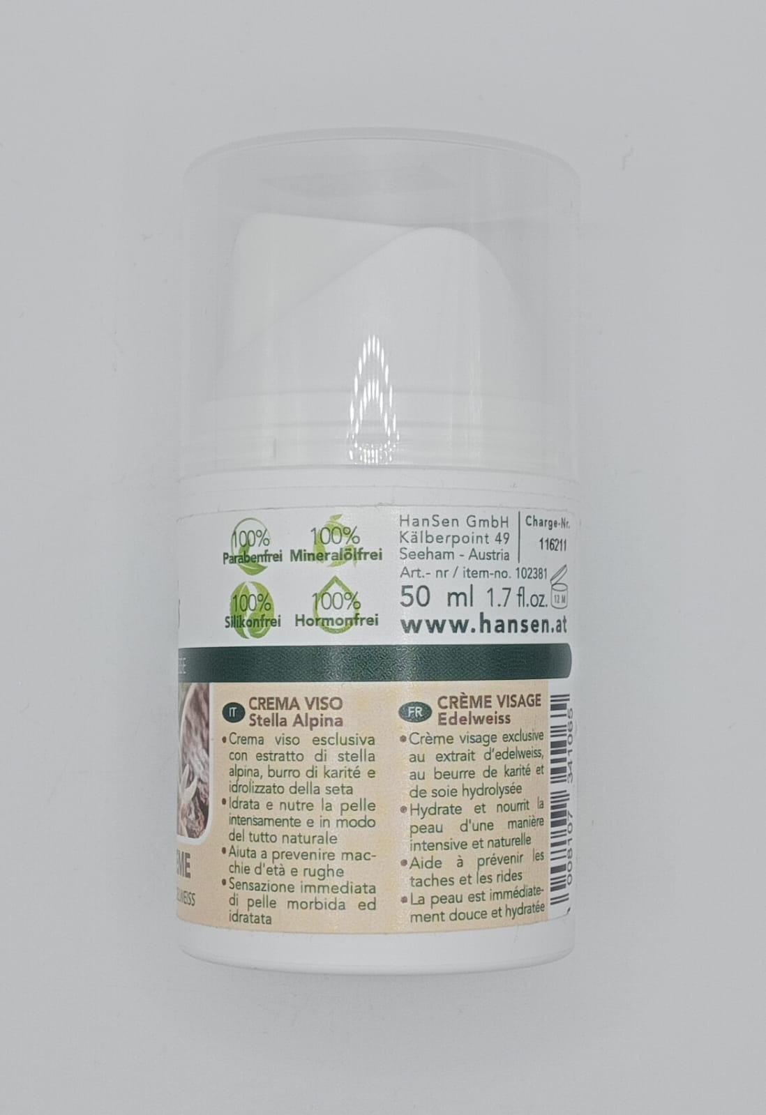 CREMA VISO - OVIS - STELLA ALPINA