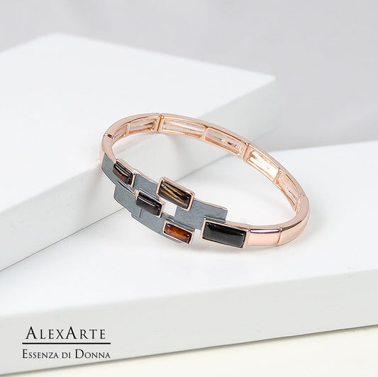 BRACCIALE STONE WOOD - ALEXARTE