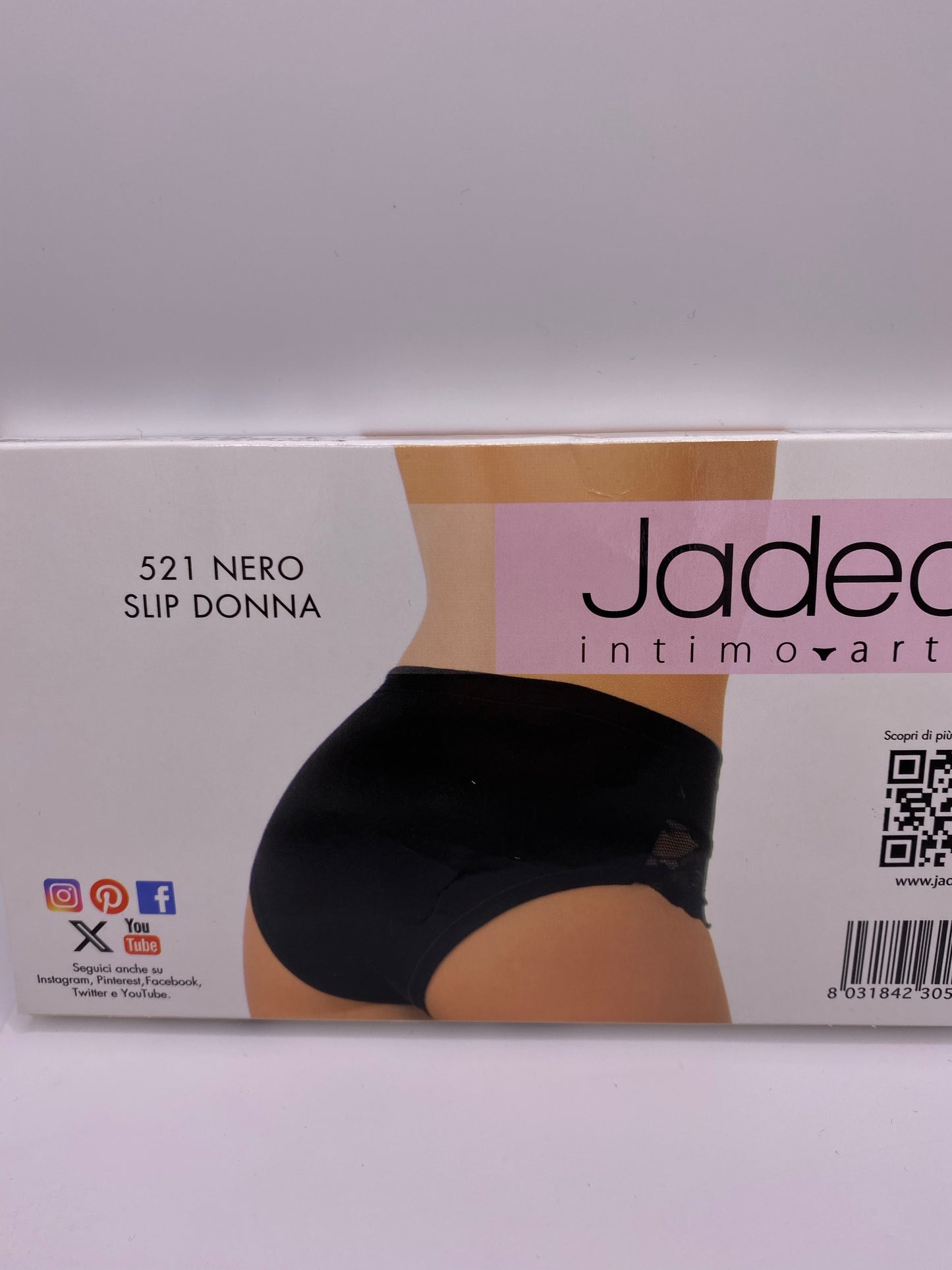 SLIP MIDI IN COTONE MODAL CON PIZZO FRONTALE Cod. art. 521