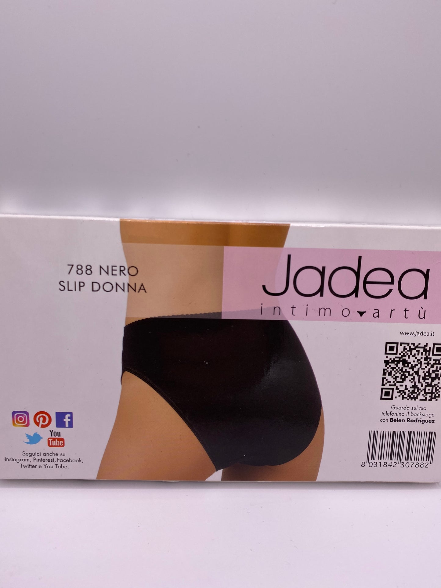 SLIP JADEA MIDI IN COTONE MODAL E PIZZO Cod. art. 788