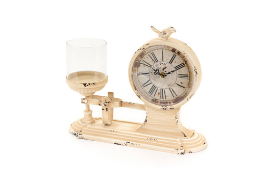 OROLOGIO PORTACANDELA - NUVOLE DI STOFFA