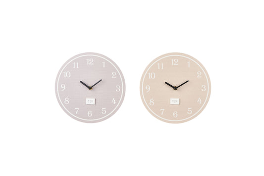 OROLOGIO DA MURO - MY HOME - NUVOLE DI STOFFA