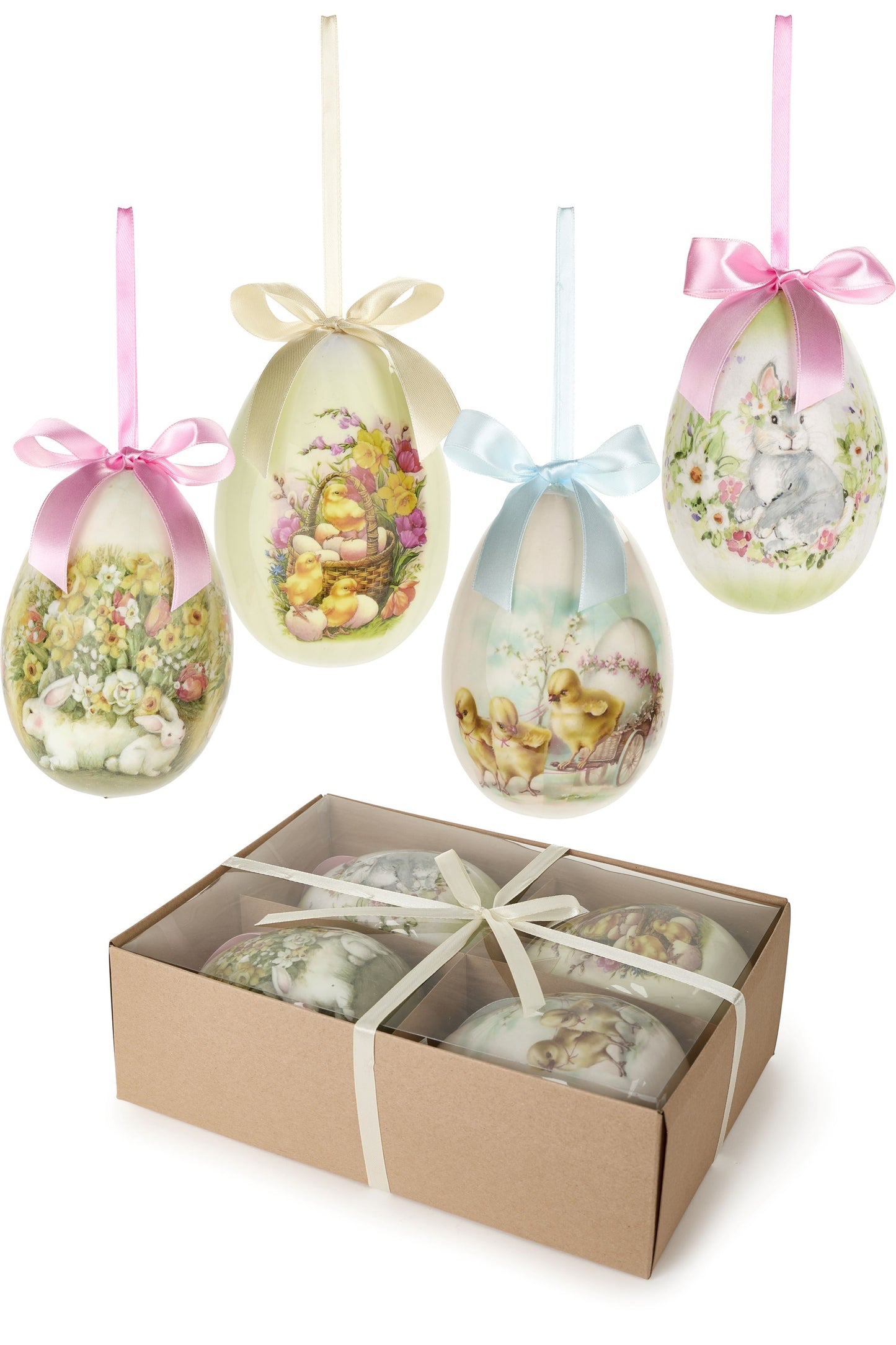 SET 4 UOVA - NUVOLE DI STOFFA