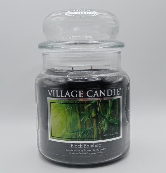 BLACK_BAMBOO GIARA VILLAGE_CANDLE