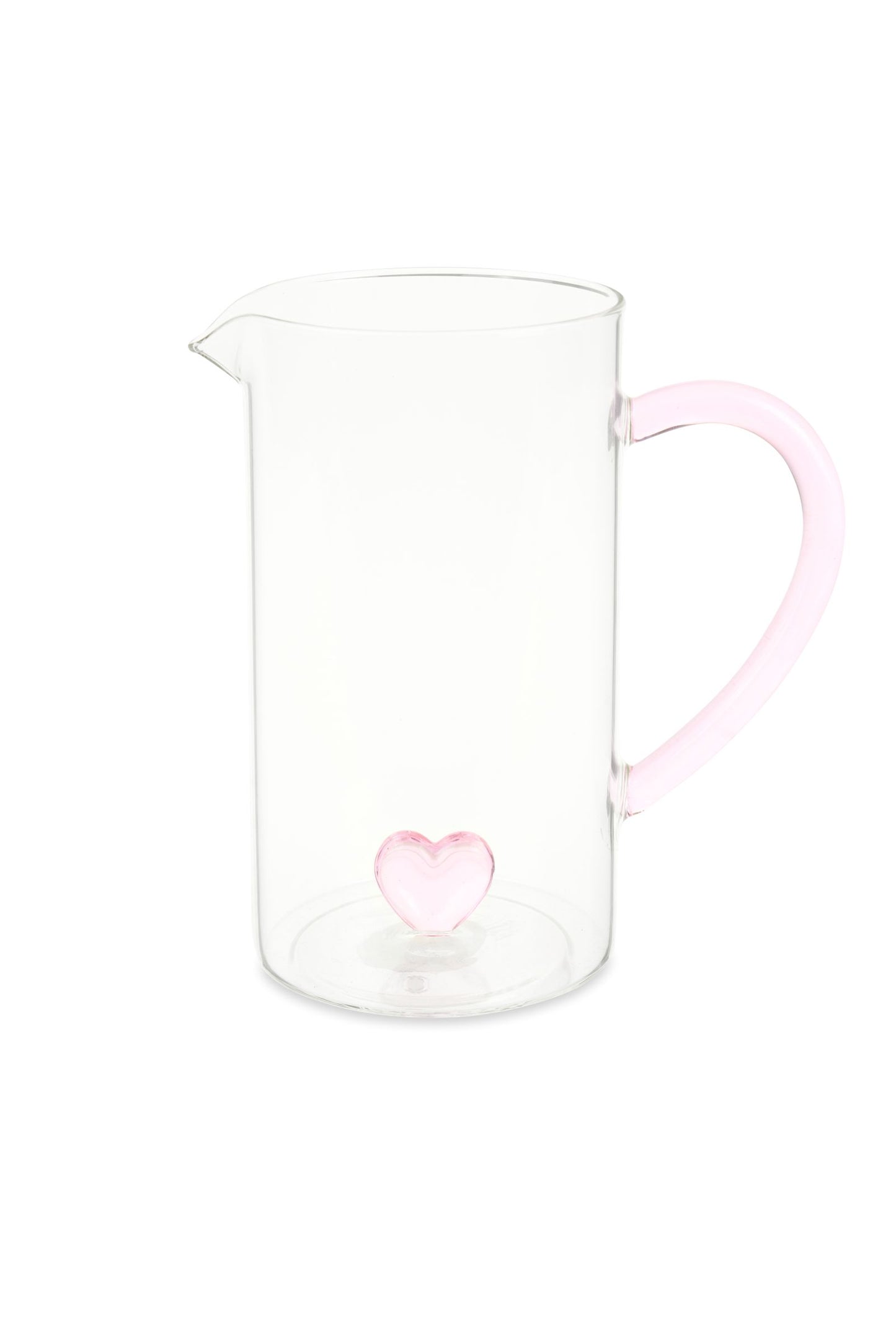 BROCCA IN BOROSILICATO CON CUORICINO - NUVOLE DI STOFFA