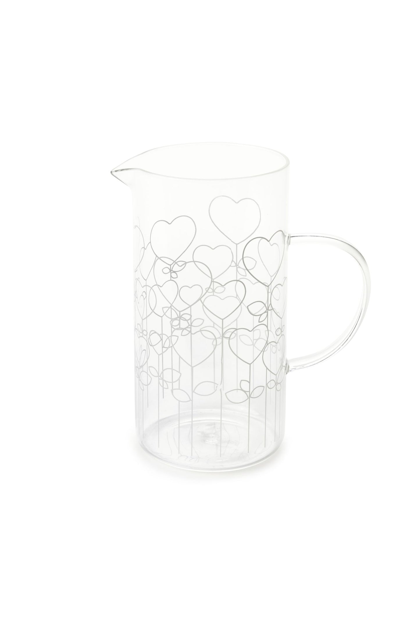 CARAFFA IN BOROSILICATO CUORI MY HOME - NUVOLE DI STOFFA