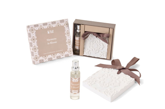 SET GESSETTO PROFUMATO E SPRAY HARMONY IN BLOOM - NUVOLE DI STOFFA