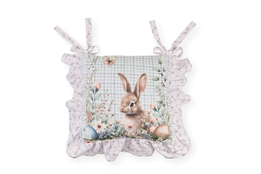 CUSCINO SEDIA CON BALZA RABBIT PEPEN - NUVOLE DI STOFFA