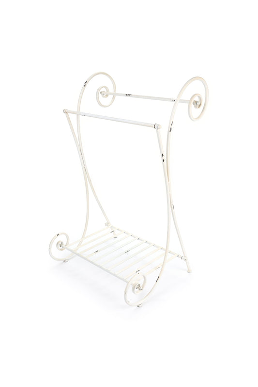 PORTA ASCIUGAMANI IN METALLO - NUVOLE DI STOFFA