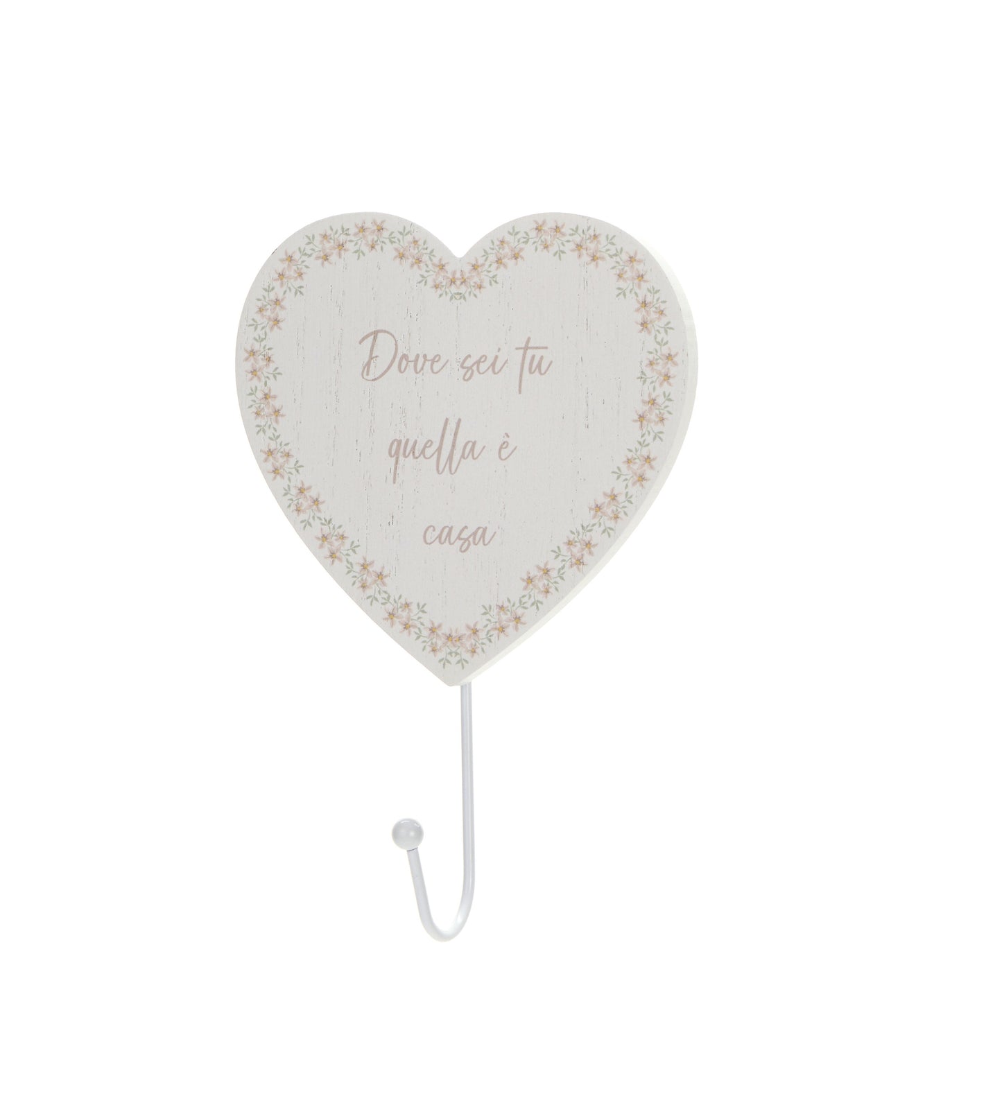 APPENDINO IN LEGNO CUORE - Nuvole di Stoffa