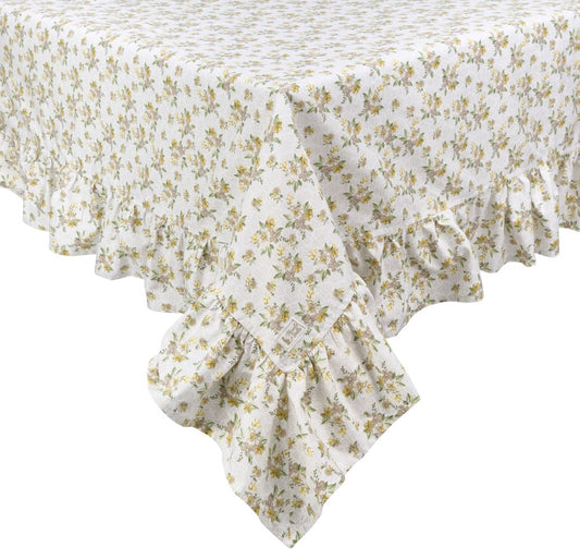 TOVAGLIA CON BALZE FIORI CLARISSA - Nuvole di stoffa