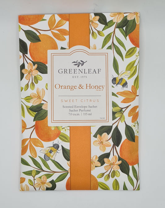 ORANGE AND HONEY - SACCHETTO PROFUMATO - GREENLEAF