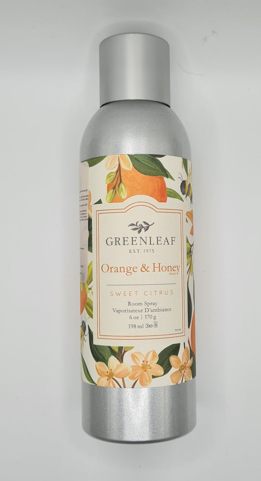 ORANGE AND HONEY - SPRAY AMBIENTE - GREENLEAF
