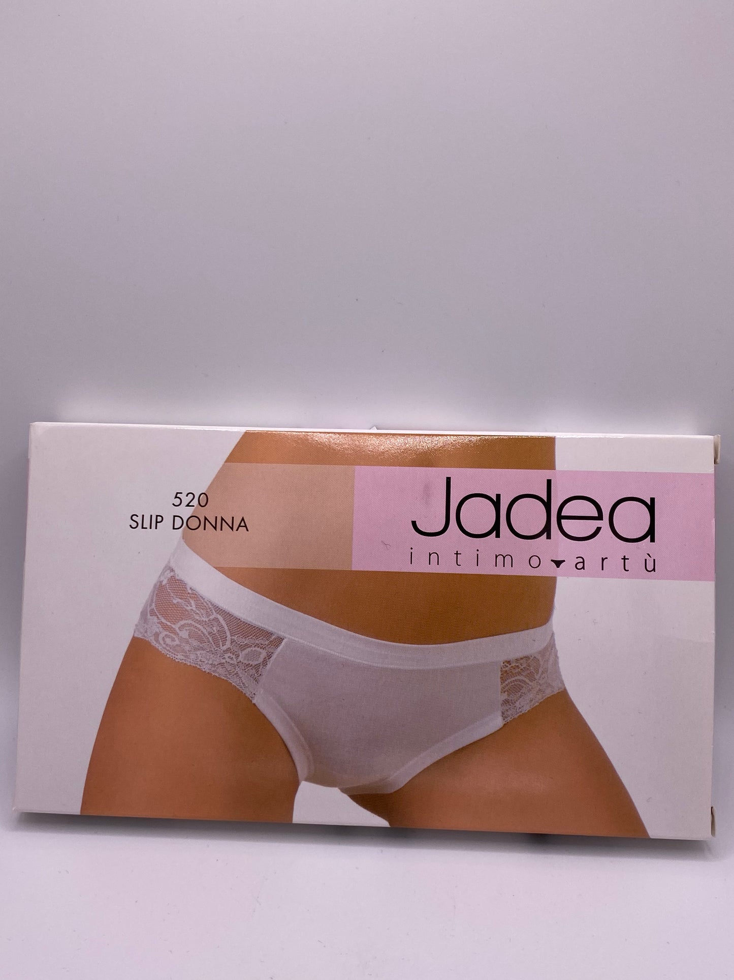 SLIP JADEA IN COTONE MODAL E PIZZO LATERALE Cod. art. 520