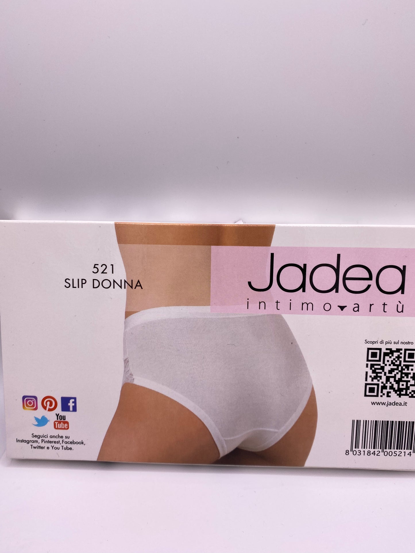 SLIP MIDI IN COTONE MODAL CON PIZZO FRONTALE Cod. art. 521