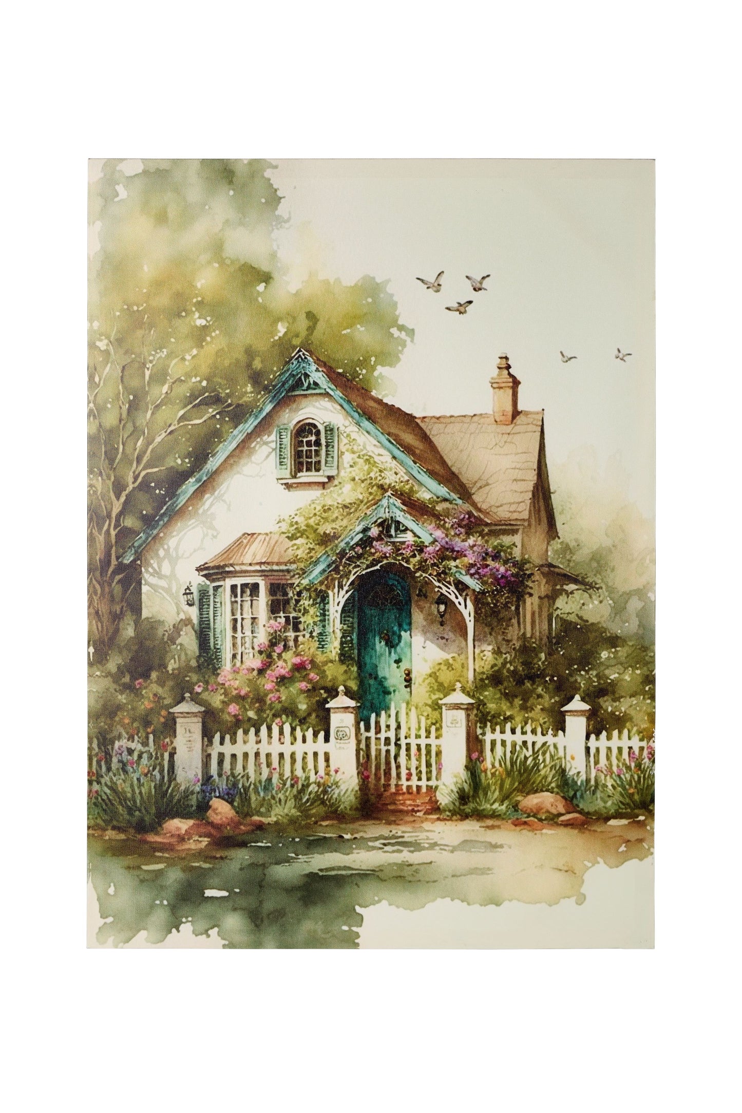 QUADRO CASALE - NUVOLE DI STOFFA