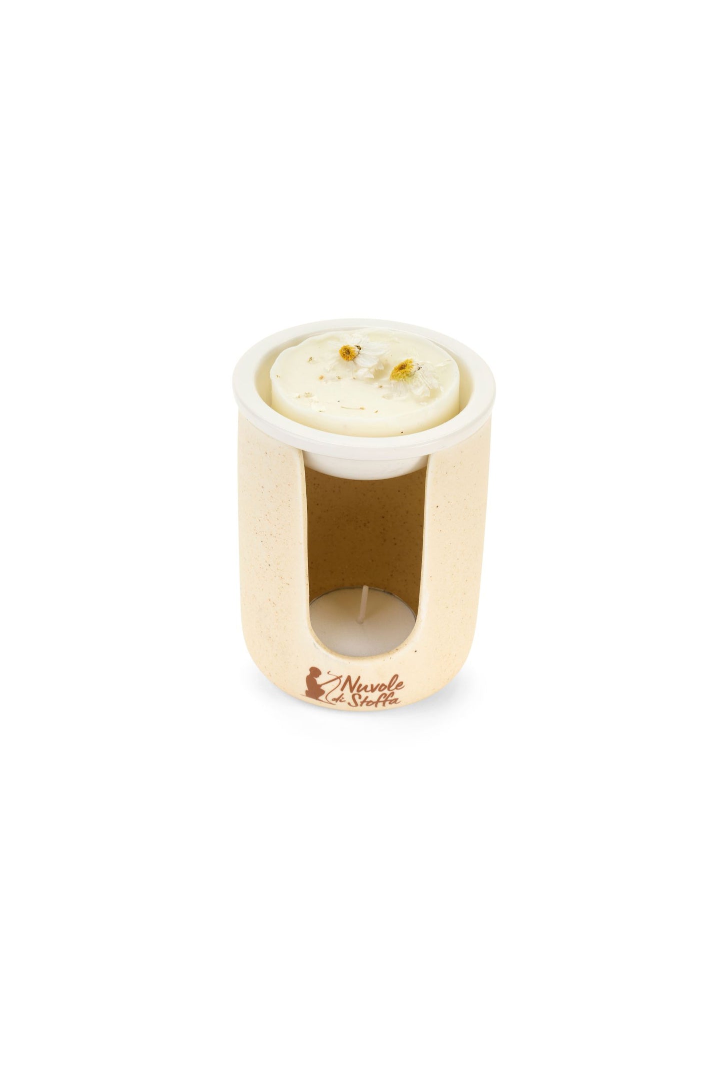 SET CHIPS DI CERA E BRUCIATORE SOFT CARESS - NUVOLE DI STOFFA