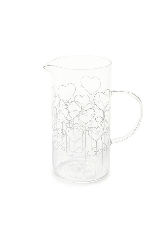 CARAFFA IN BOROSILICATO CUORI MY HOME - NUVOLE DI STOFFA