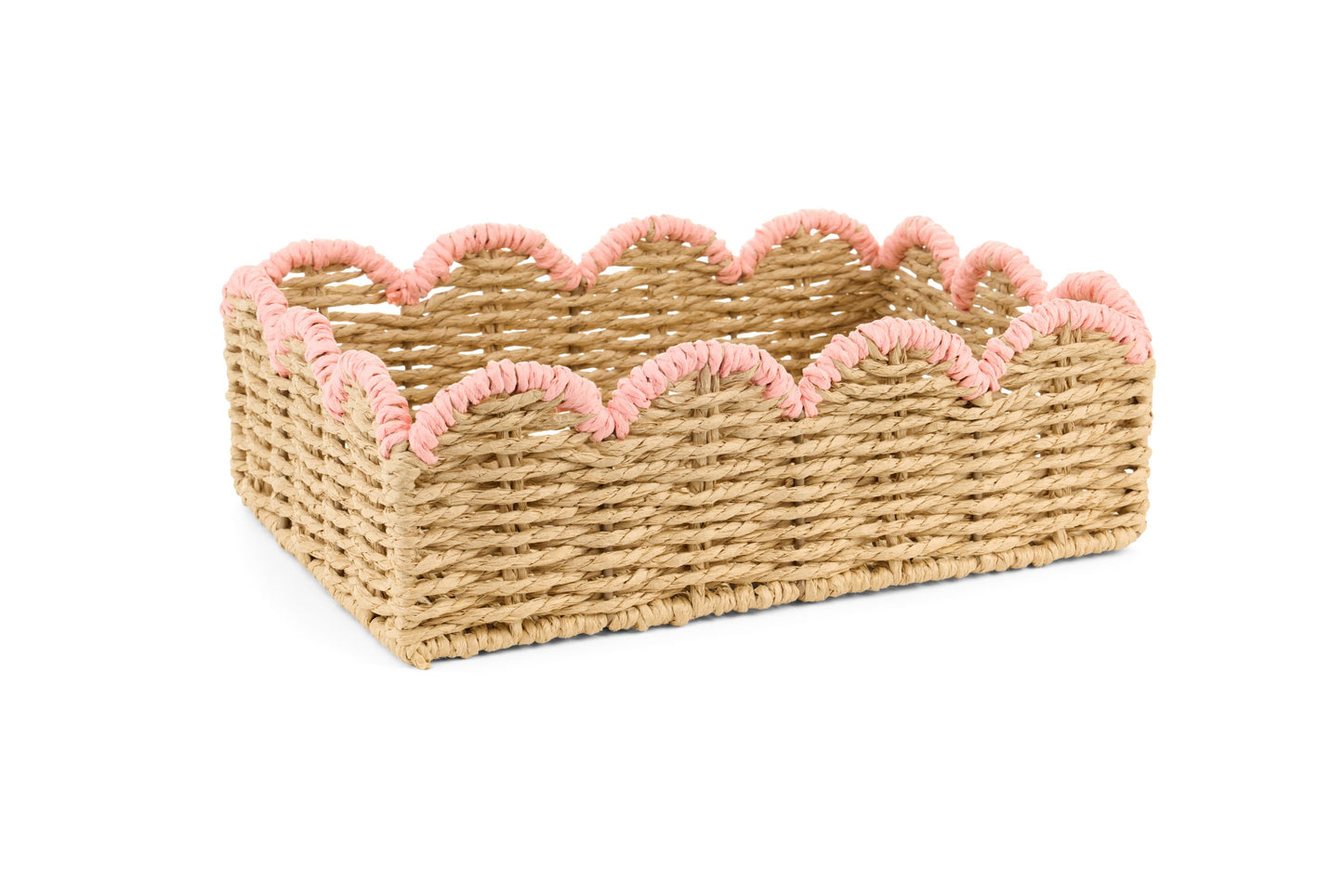 CESTINO CON BORDO COLORATO SWEET BEAR - NUVOLE DI STOFFA