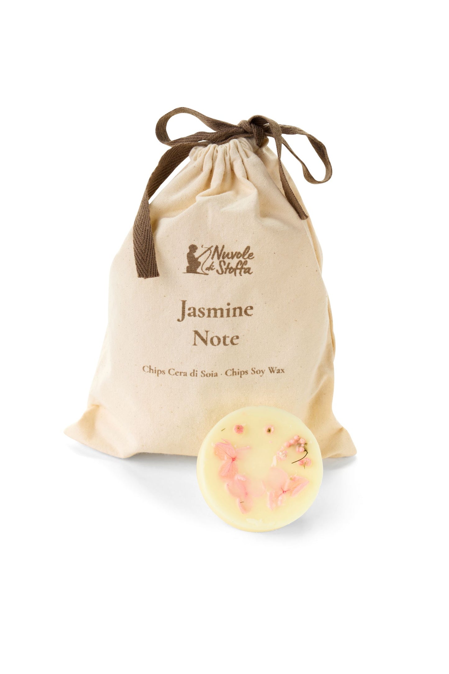 SET CHIP DI CERA E BRUCIATORE JASMIN NOTE - NUVOLE DI STOFFA