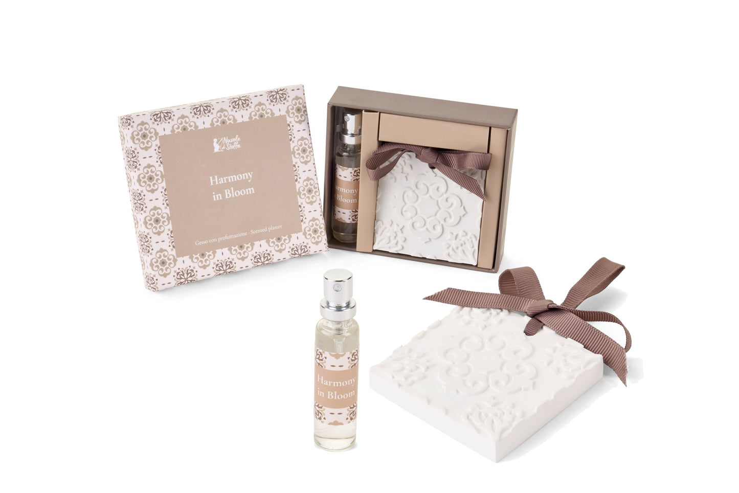 SET GESSETTO PROFUMATO E SPRAY HARMONY IN BLOOM - NUVOLE DI STOFFA