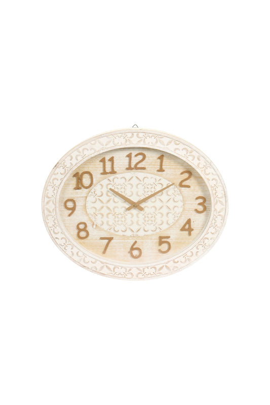 OROLOGIO OVALE DA MURO - NUVOLE DI STOFFA
