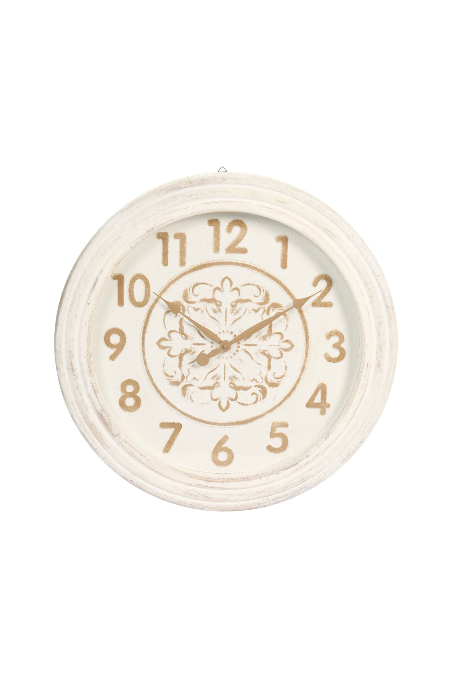 OROLOGIO TONDO BIANCO - NUVOLE DI STOFFA