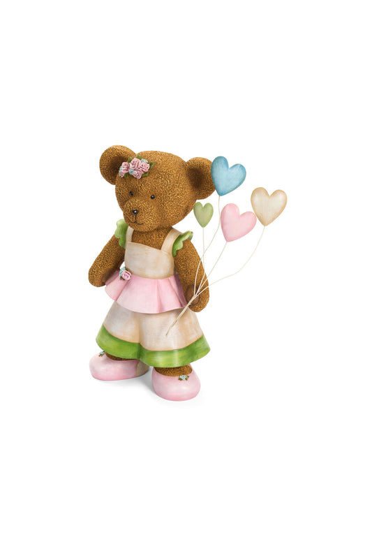 ORSA CON CUORI SWEET BEAR - NUVOLE DI STOFFA
