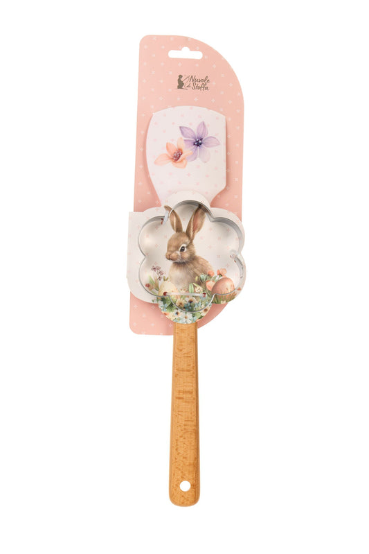 SET SPATOLA E STAMPINO RABBIT PEPEN - NUVOLE DI STOFFA