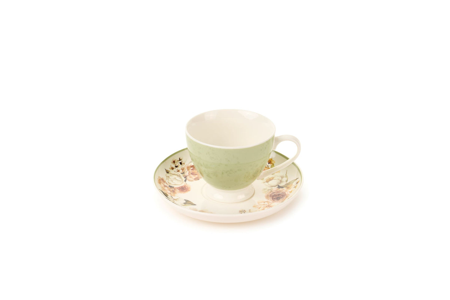 TAZZA CON PIATTINO FLOWER GARDEN - NUVOLE DI STOFFA