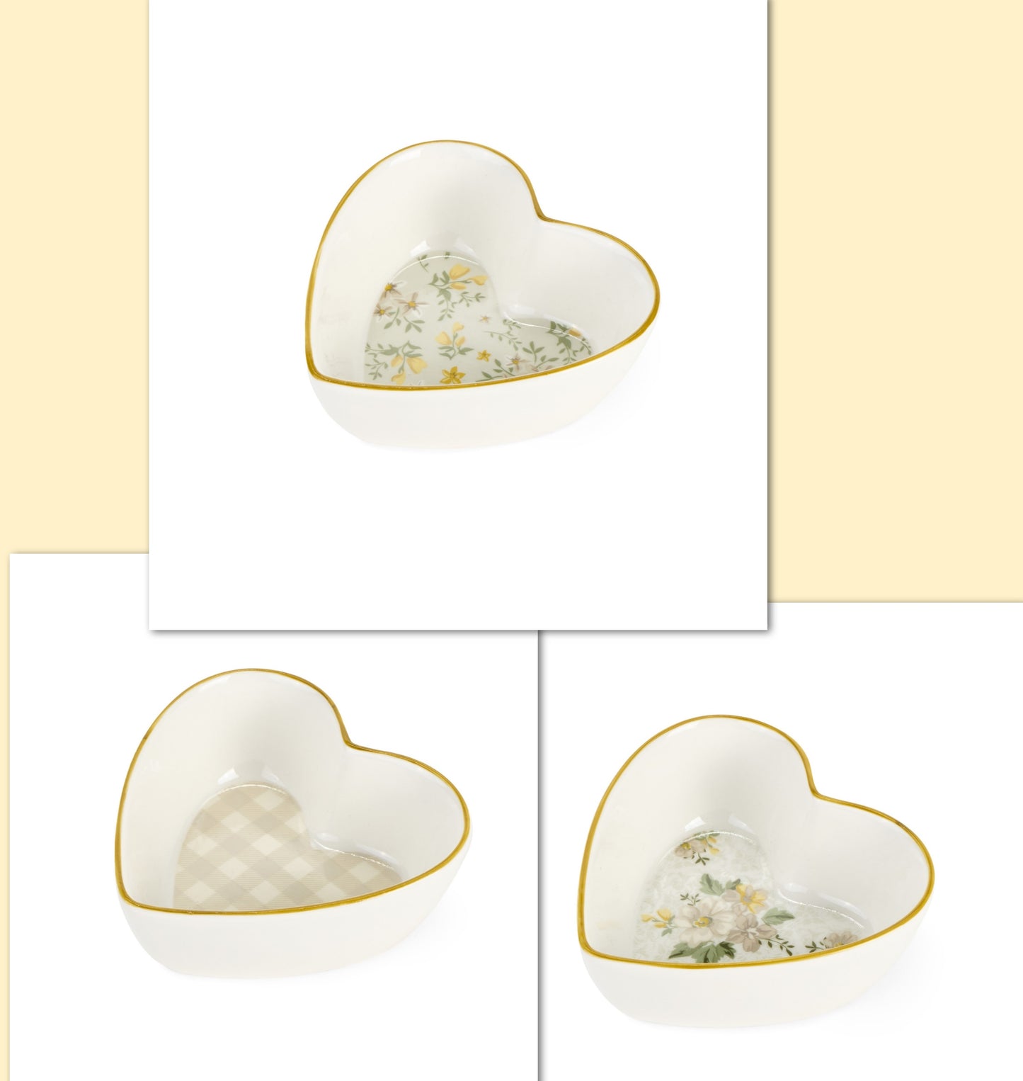 CIOTOLINA A FORMA DI CUORE CLARISSA - Nuvole di Stoffa